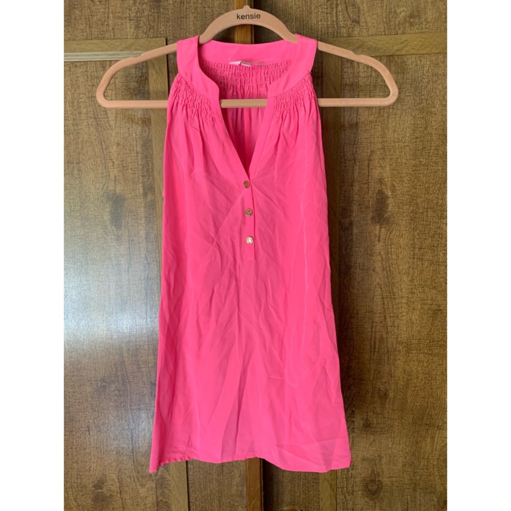 Lilly Pulitzer silk tank